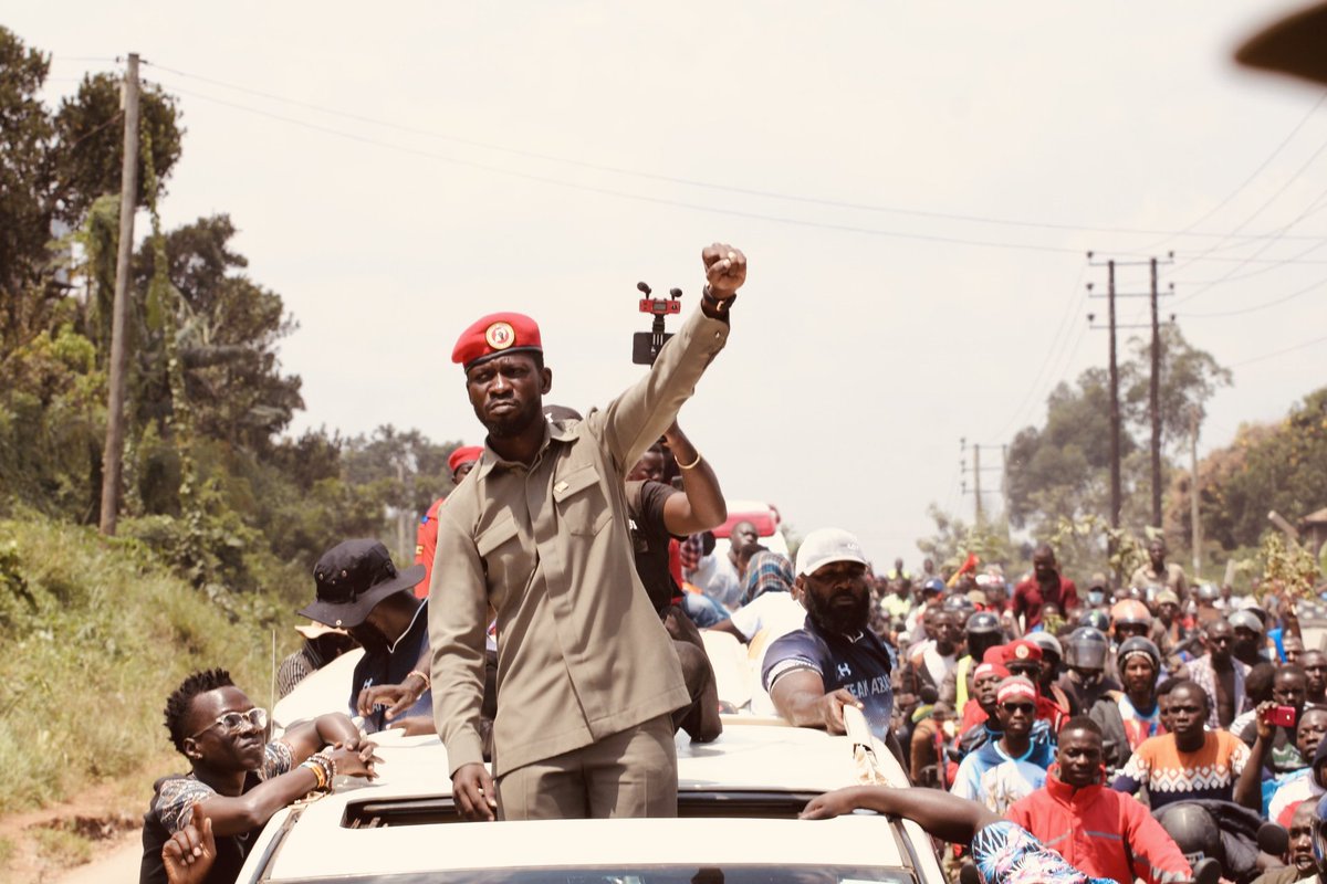 HEBobiwine's tweet photo. Luweero, we are on our way coming to you physically. https://t.co/QIlaAudCfO