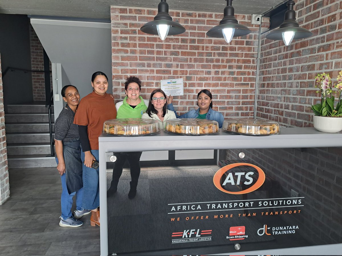 hallitrust's tweet image. Africa Transport Solutions and Khozakhulu Freight Logistics 
Thank you for everything that you do for us! We truly appreciate everything! You have helped us make a difference in so many ways!!! Thank you!!💚💚💚

#hallitrust #ATS  #KFL #thankyou #appreciationpost #makeadifference