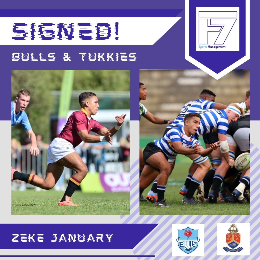 It gives us great pleasure to announce that Zeke January will join the Bulls as a professional and University Pretoria as a student/athlete next year.
The Paul Roos scrumhalf, who hails from Kuilsriver, represented Western Province at the Craven Week this year. 

#WeCheerForYou