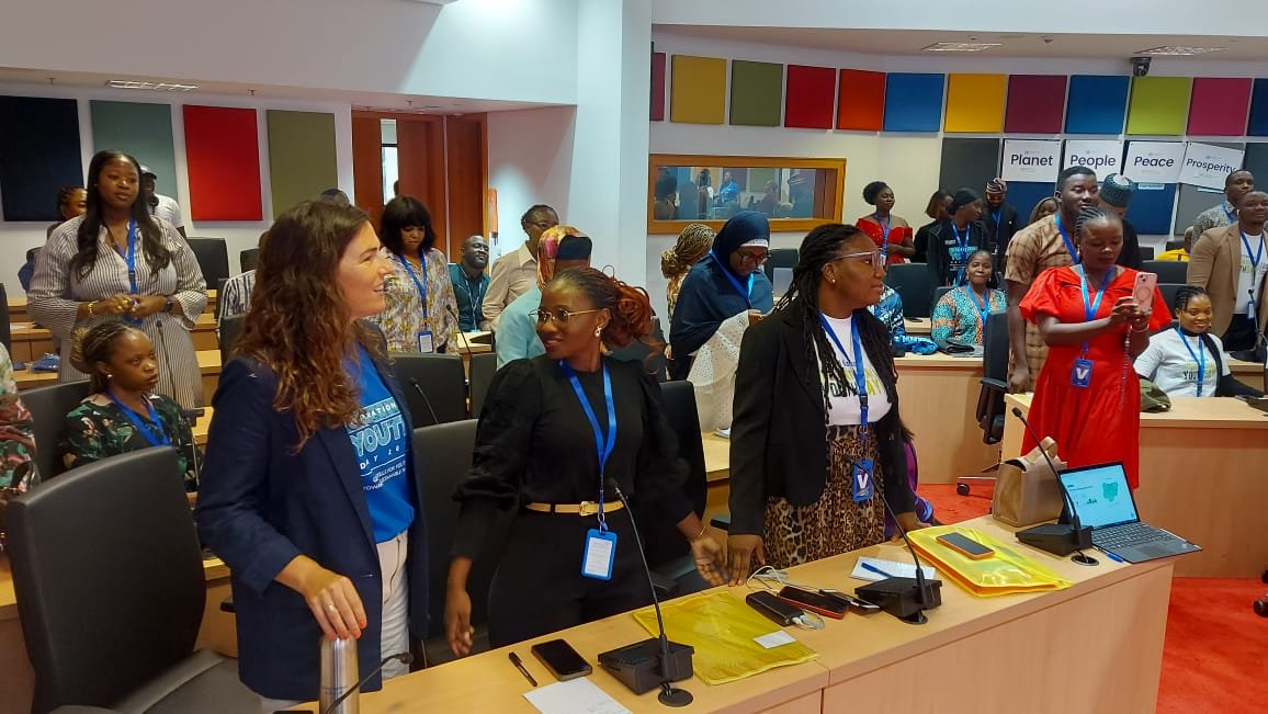 The youth are not just future leaders; they are leaders of today, vital stakeholders in every decision we make.
Their energy, innovation, &amp; resilience, combined with the right skill set, can propel 🇳🇬into an era of unprecedented growth &amp; sustainability. - Dr. G. Addico 
#iyd2023