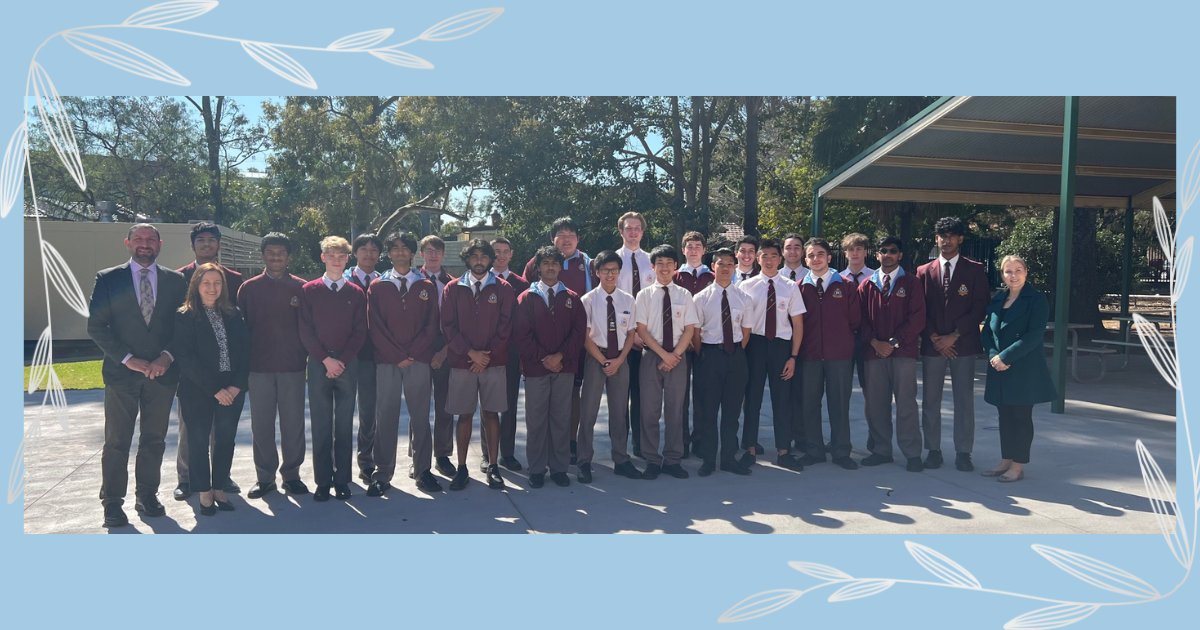 Last week, Ms Dalamagas, Mr Elaro, Ms Papavramidis and 2023 School Captains, Venkat and Aryan congratulated our newly elected Prefect body for 2023/24.