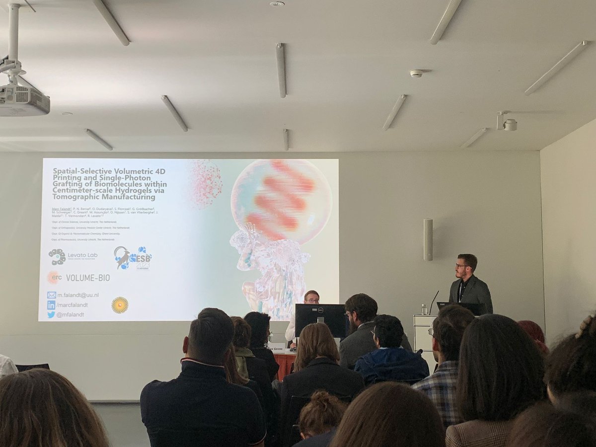 An amazing ending to a great week @ESB2023. Where our volumetric printing work was well represented by me and my colleagues <a href="/ggroessb/">Gabriel</a> and <a href="/RicLevato/">rlevato</a> throughout the week alongside great social activities, jnteresting sessions and meetings with other researchers in the field.