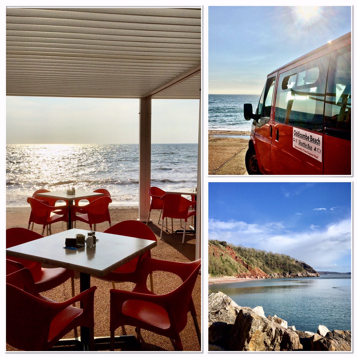 We’re looking forward to a fabulous weekend ahead.

3DW inside & outside dining available (ring on 01803 311202 to book an inside table).

Takeaway brimming with delicious options to eat & drink on the beach.

Bus running up & down the hill so you don’t have to 😊

#myriviera