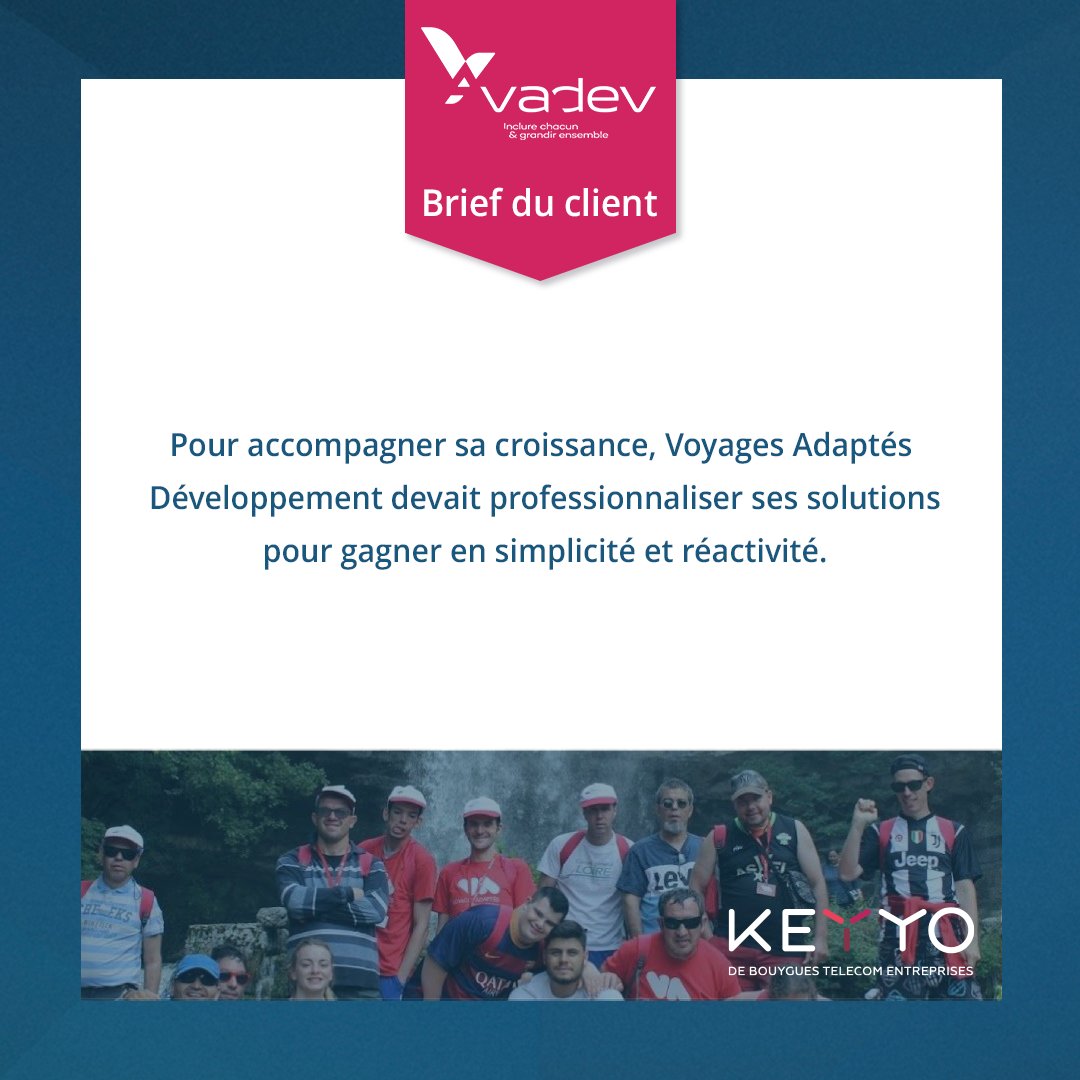 KeyyoCom's tweet image. [𝗘𝘁𝘂𝗱𝗲 𝗱𝗲 𝗖𝗮𝘀] Comme Voyages Adaptés et Développement, équipez vous avec la Box Pro Tout-En-Un pour la rentrée 👌💼

On vous explique comment notre client Voyages Adaptés et Développement a fait de la Box Pro Tout-En-Un sa véritable alliée pour gagner en productivité ⤵️