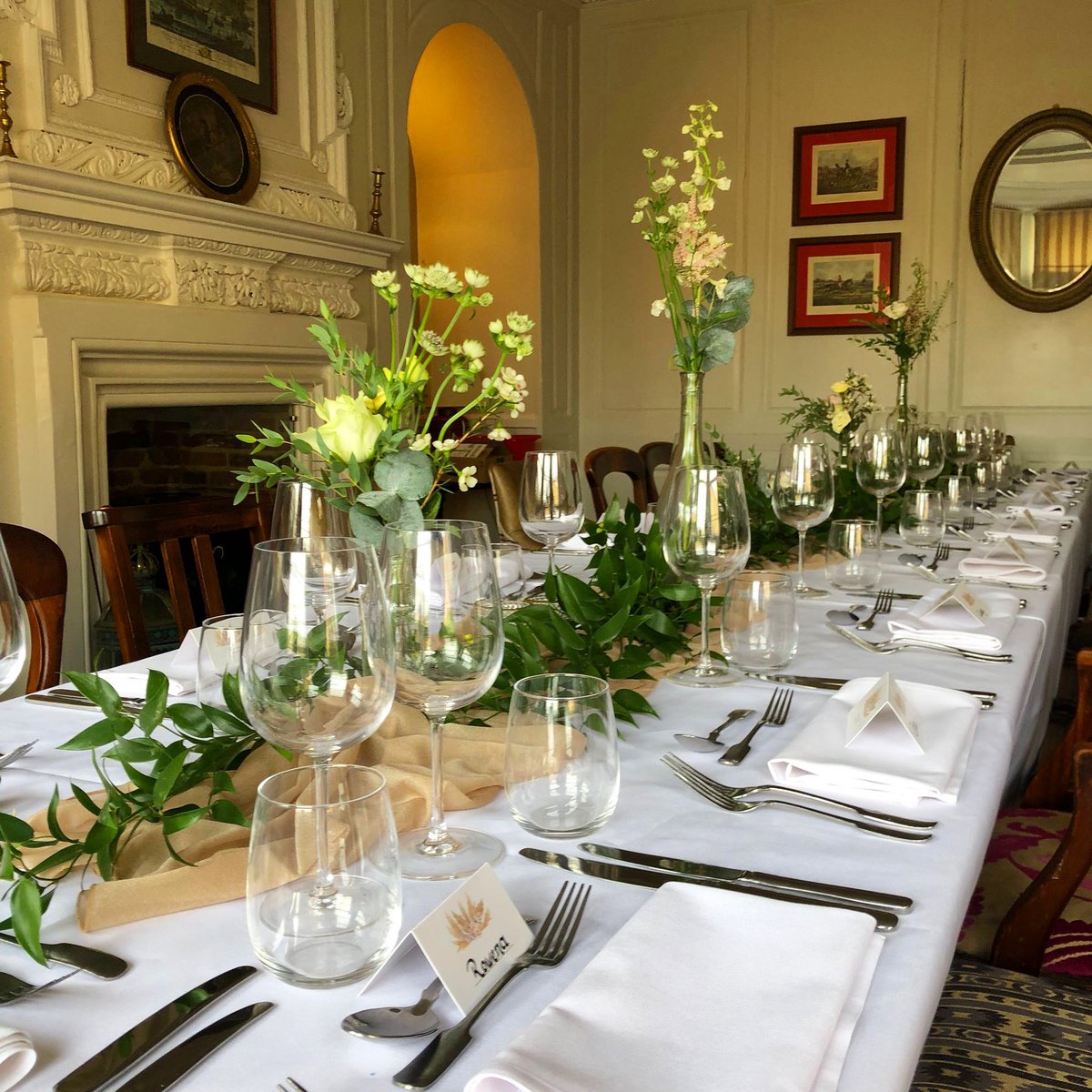 All set for another fabulous celebration at Bank House - this time a glorious wedding. Contact us if you have a special occasion coming up! #wedding #celebrate #love #loveislove #justmarried #congratulations #norfolkwedding