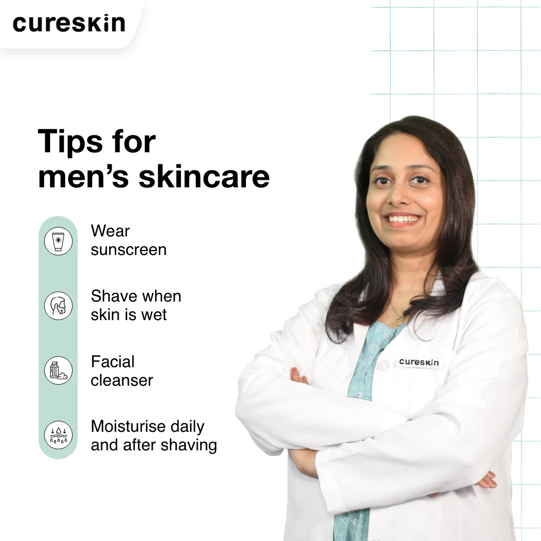 Don't let your skin suffer. It's not just about knowing what's right – it's about avoiding what's wrong. Keep these skin-saving don'ts in your toolkit for a journey to skin health.

#cureskin #MenCare #MenSkincare
