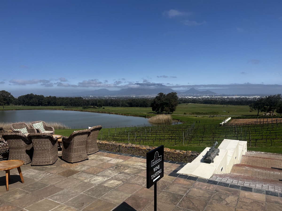 ⁦<a href="/dvgraaff/">De Villiers Graaff</a>⁩ we’re spoilt today. Nice to be back. Looking forward to tasting what you have been up to.