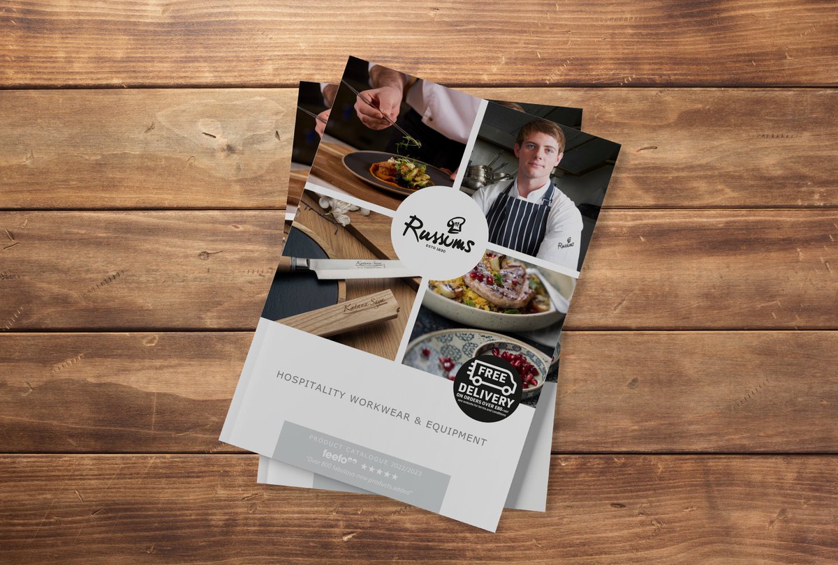 grayassociates's tweet photo. The new 2023 @russumscatering Product Catalogue

#cataloguedesign #catalogueproduction #graphicdesign #graphicdesigner #creativeagency #cateringsupplier #catering #advertising_agency #cateringsupplies #brochuredesigning #kitchensupply  #hospitalitysupplies #hospitalitysupply https://t.co/OhfEHCddSq