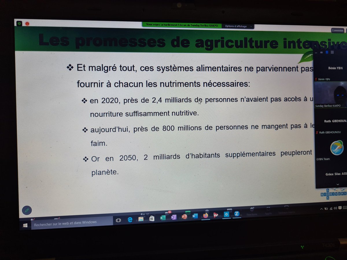 GYBNBenin's tweet photo. 🌾🌱 Le président Sunday Berlioz Kakpo de @SosBiodiversity partage des informations cruciales sur l'agrobiodiversité en Afrique subsaharienne lors de notre sommet. Une conversation essentielle pour notre avenir alimentaire et environnemental.

#BYBN #Agrobiodiversité #Durabilité https://t.co/mbOwl7TOI8