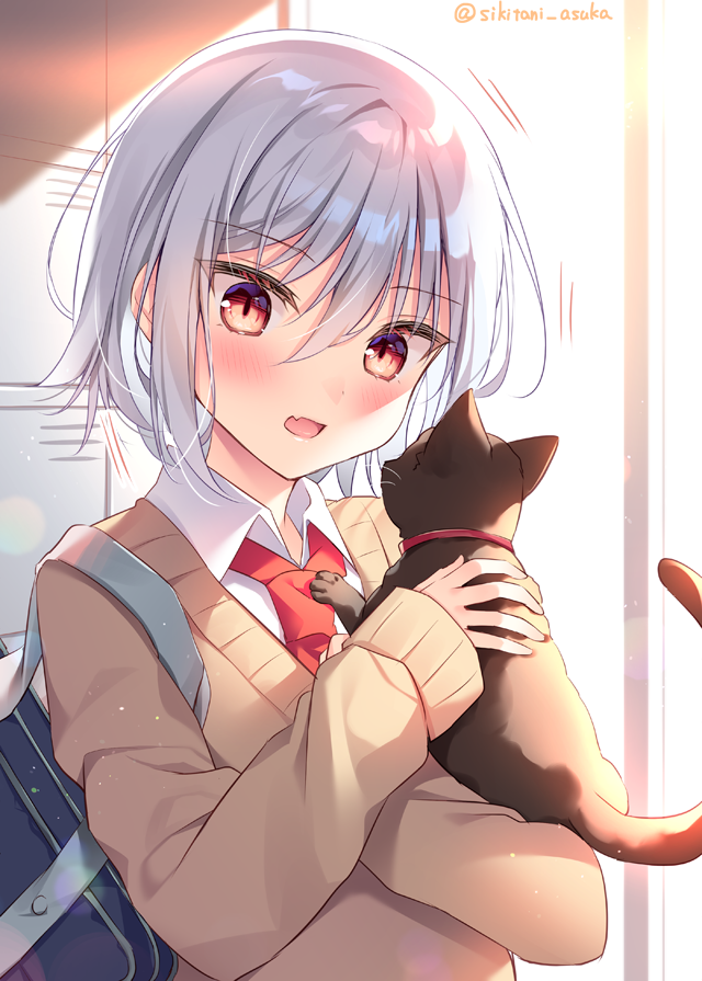 「普段クールな子の可愛いギャップはいいぞ(2/2) 」|色谷あすかのイラスト