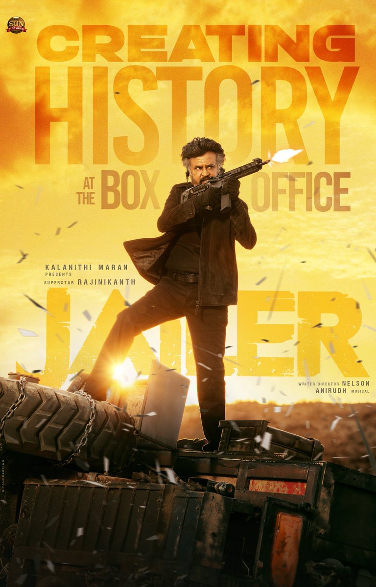 backstagengl's tweet photo. #Jailer Distrubutor Share 100 Cr in TN. @sunpictures 

Biggest Blockbuster for Superstar after #Enthiran

#jailer #jaier #Nelson #Anirudh #rajinikanth https://t.co/3E7qmlN5c8