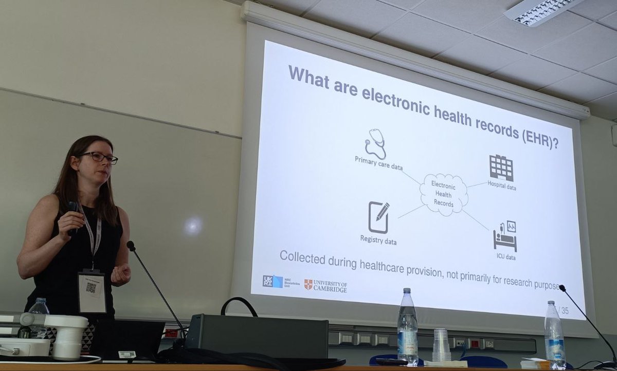 🌟 Great vibes at last night's social dinner! 🍽 Now, we're all set for today's presentations, boosted by an inspiring #keynote lecture from Jessica Barret. She showed us the exciting potential of #EHR and the need to watch out for #biases.💡🚀
#CIBB2023 #day3