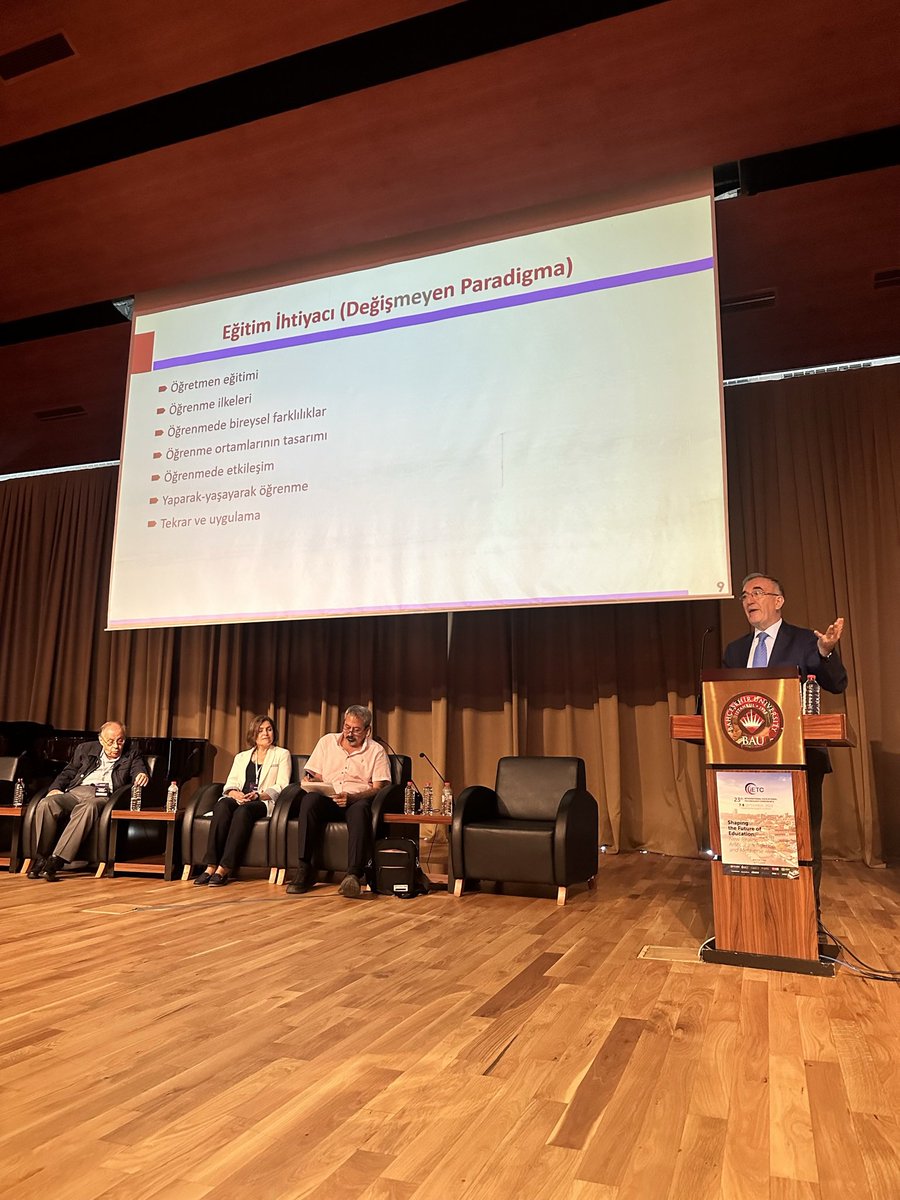 Eğitim ihtiyacı (Değişmeyen Paradigma) Prof. Dr. <a href="/SadiSeferoglu/">S. Sadi SEFEROGLU</a> #IETC2023 <a href="/IetcConference/">IETC Conference</a>