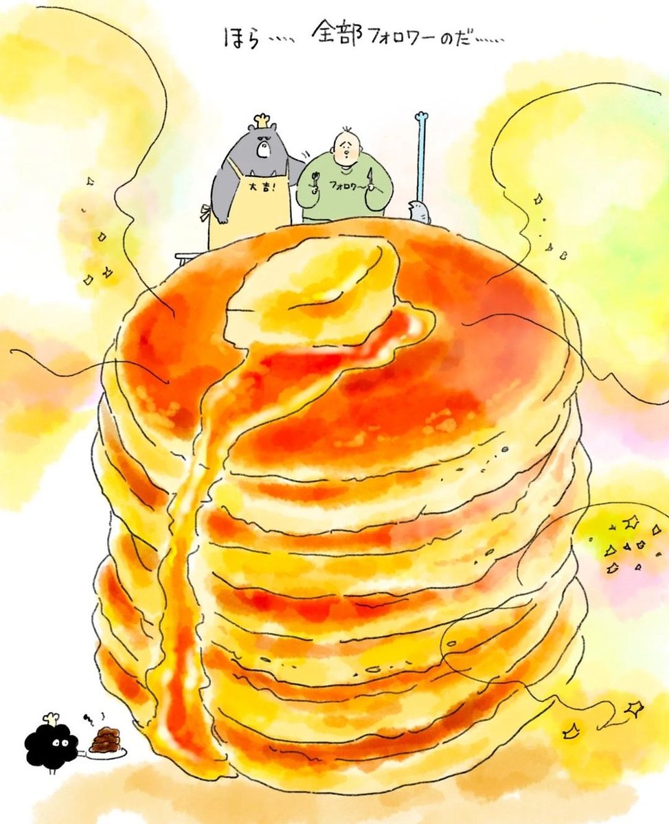 food pancake food focus no humans apron butter syrup  illustration images