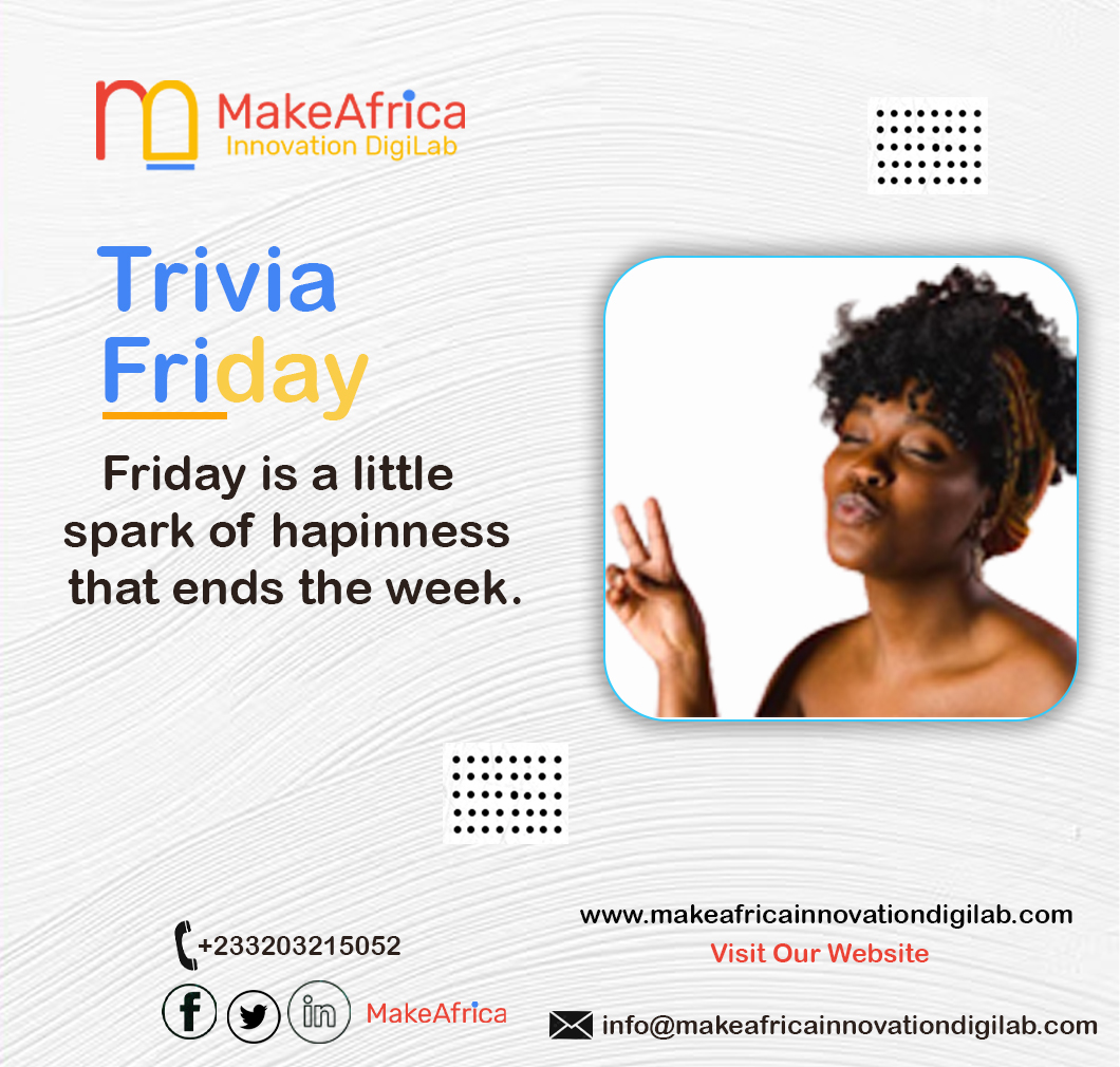 growAfricaforme's tweet photo. 🌟 Happy Friday, Change-makers! 🌟
As we sail into the weekend, let's take a moment to celebrate the incredible impact we've made together this week.
#makeafricagreat 
#YouthEmpowerment 
#digitalinnovationlab
#FridayVibes https://t.co/TasB0lCtBQ
