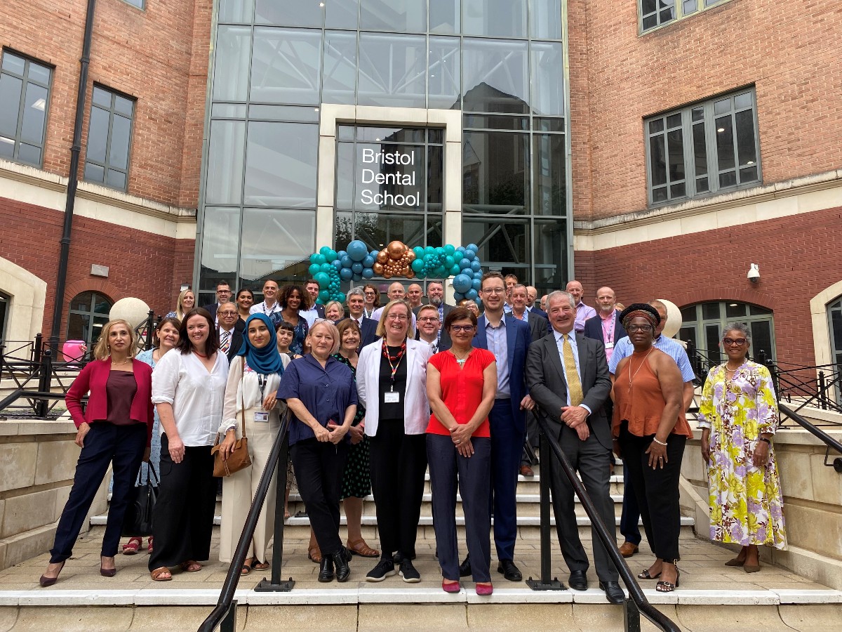 University of Bristol (@bristoluni) on Twitter photo Today we have the pleasure of formally opening our brand new Dental School facilities as part of the <a href="/TempleQuarter/">Bristol Temple Quarter</a> Enterprise Campus 🦷
Thank you so much to everyone who came down to join us in unveiling the new space! 🎉
Read more: brnw.ch/21wCoEi Today we have the pleasure of formally opening our brand new Dental School facilities as part of the <a href="/TempleQuarter/">Bristol Temple Quarter</a> Enterprise Campus 🦷
Thank you so much to everyone who came down to join us in unveiling the new space! 🎉
Read more: brnw.ch/21wCoEi