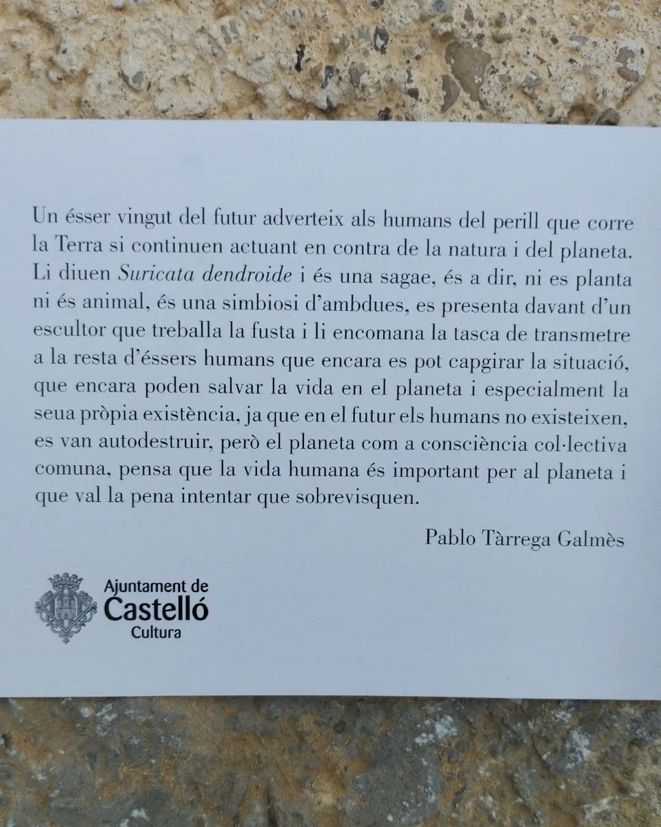 muccastello's tweet photo. 📢Des de hui, i fins al dia 28 de setembre, es pot visitar l'exposició 'Simbiosi' de Pablo Tàrrega Galmès a la sala d'exposicions Ribes Plà del Museu d'Etnologia de Castelló
-
-
-
#MUCC #METCAS #Simbiosi #CastellóésCultura https://t.co/vAJoHvd9C0