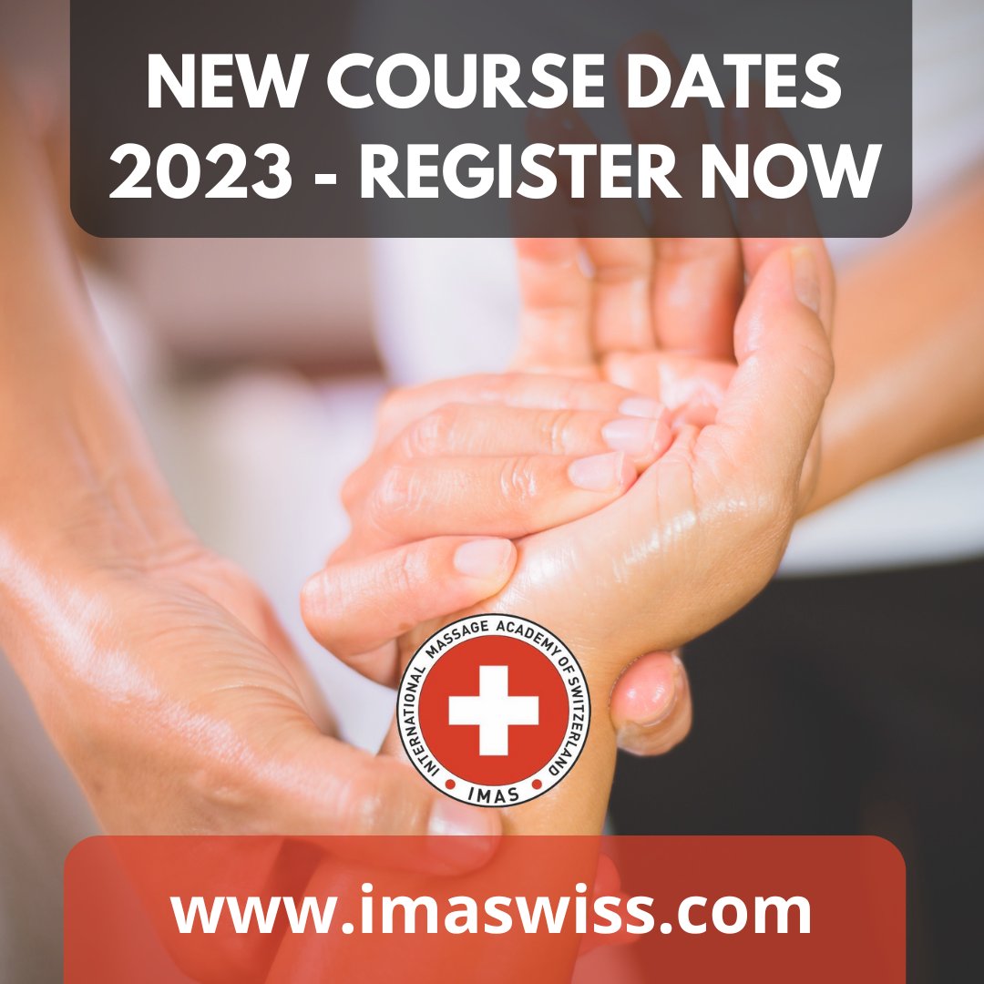 ima_swiss's tweet photo. Upcoming Massage Courses 2023 With The International Massage Academy of Switzerland (IMAS)
#massage #massagecourses #massagetherapy #switzerland 
Discover IMAS’s Latest Massage Courses: Dates, Locations &amp; Certification opportunities. See Course Dates👇 💆
https://t.co/abraIpwLOz https://t.co/iLejI7eLVB