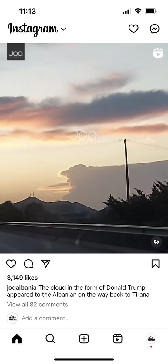 DriveAlbania's tweet photo. Tirana sunsets this past week or so… https://t.co/urYXsqRT0j