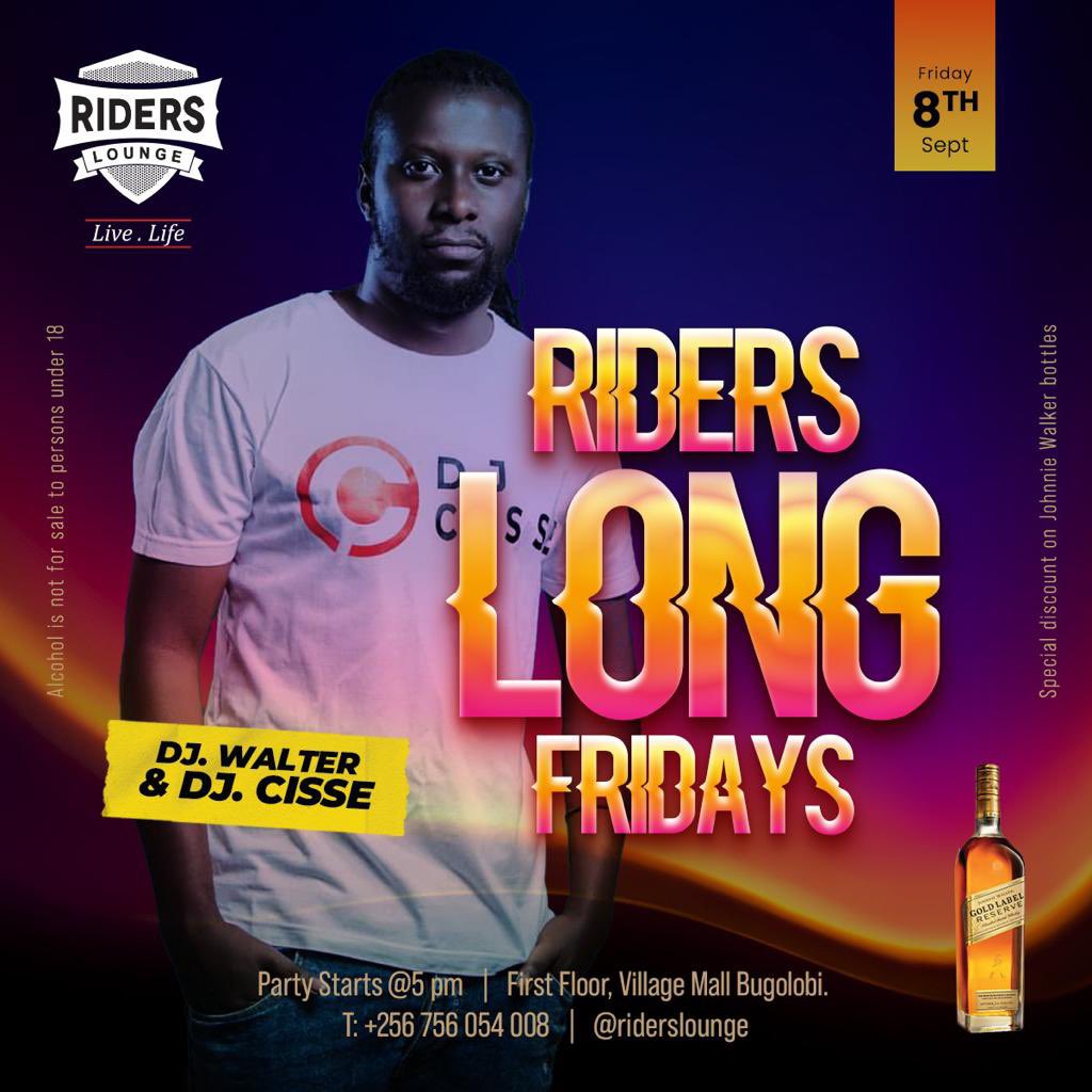 SheillahKhadie's tweet photo. Have you been to @RidersUganda Bugolobi on a Friday? Well is the only place to be for cool vibes all night long with Dj Cisse🔥🔥
Turn up 
#RidersBugolobi 
#RidersExperience https://t.co/3ucr0D94Kk