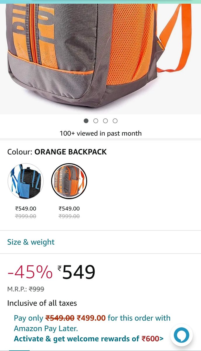 CyborgTrend's tweet image. Best backpack for men under Rs.1000
#Amazon #deals #backpackmen #lifestyle #trendcyborg
