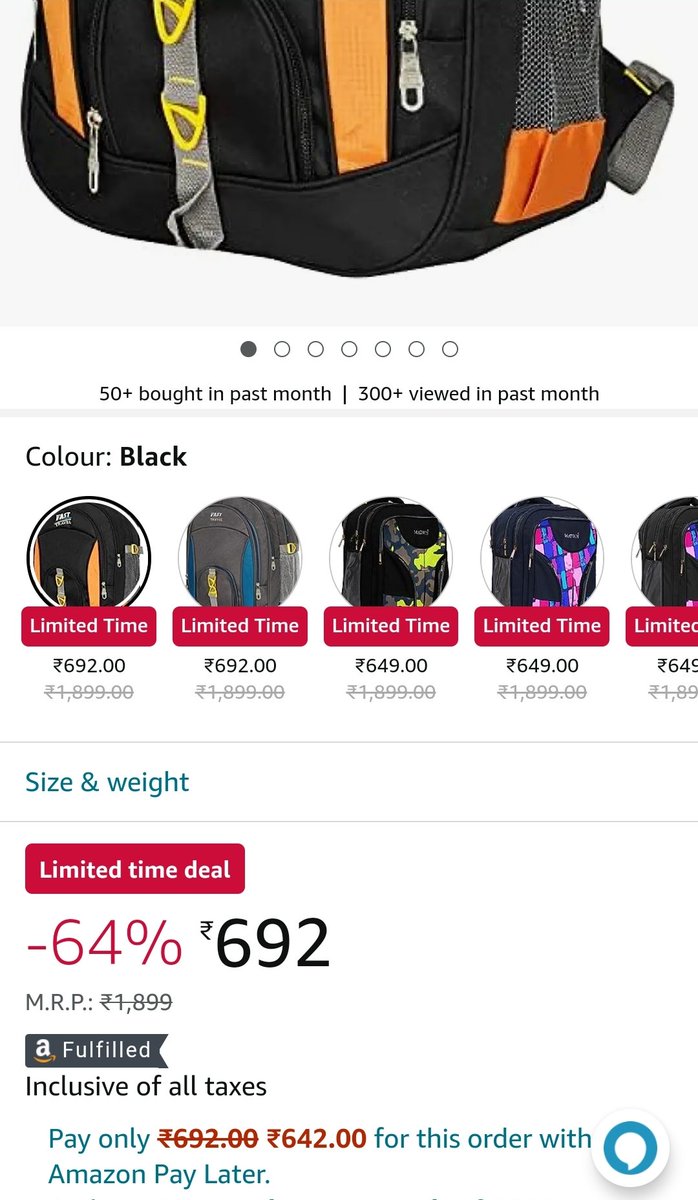 CyborgTrend's tweet image. Best backpack for men under Rs.1000
#Amazon #deals #backpackmen #lifestyle #trendcyborg