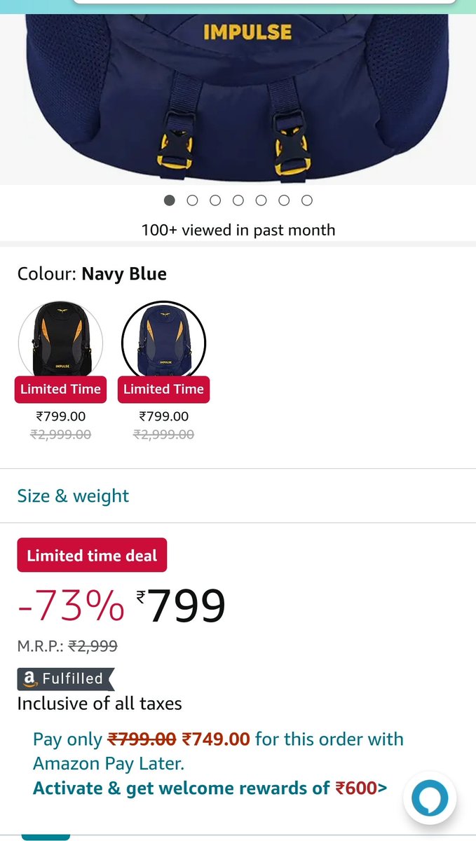 CyborgTrend's tweet image. Best backpack for men under Rs.1000
#Amazon #deals #backpackmen #lifestyle #trendcyborg