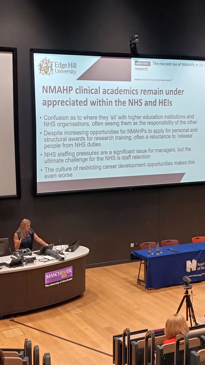 Julie Menzies (@jmenzies1) on Twitter photo NMAHP #clinicalacademic remain under appreciated within NHS & HEIs <a href="/lyvonnetume/">Prof Dr Lyvonne Tume RN</a> articulating many people's experiences @RCNResearchSoc #rcnresearch23 NMAHP #clinicalacademic remain under appreciated within NHS & HEIs <a href="/lyvonnetume/">Prof Dr Lyvonne Tume RN</a> articulating many people's experiences @RCNResearchSoc #rcnresearch23