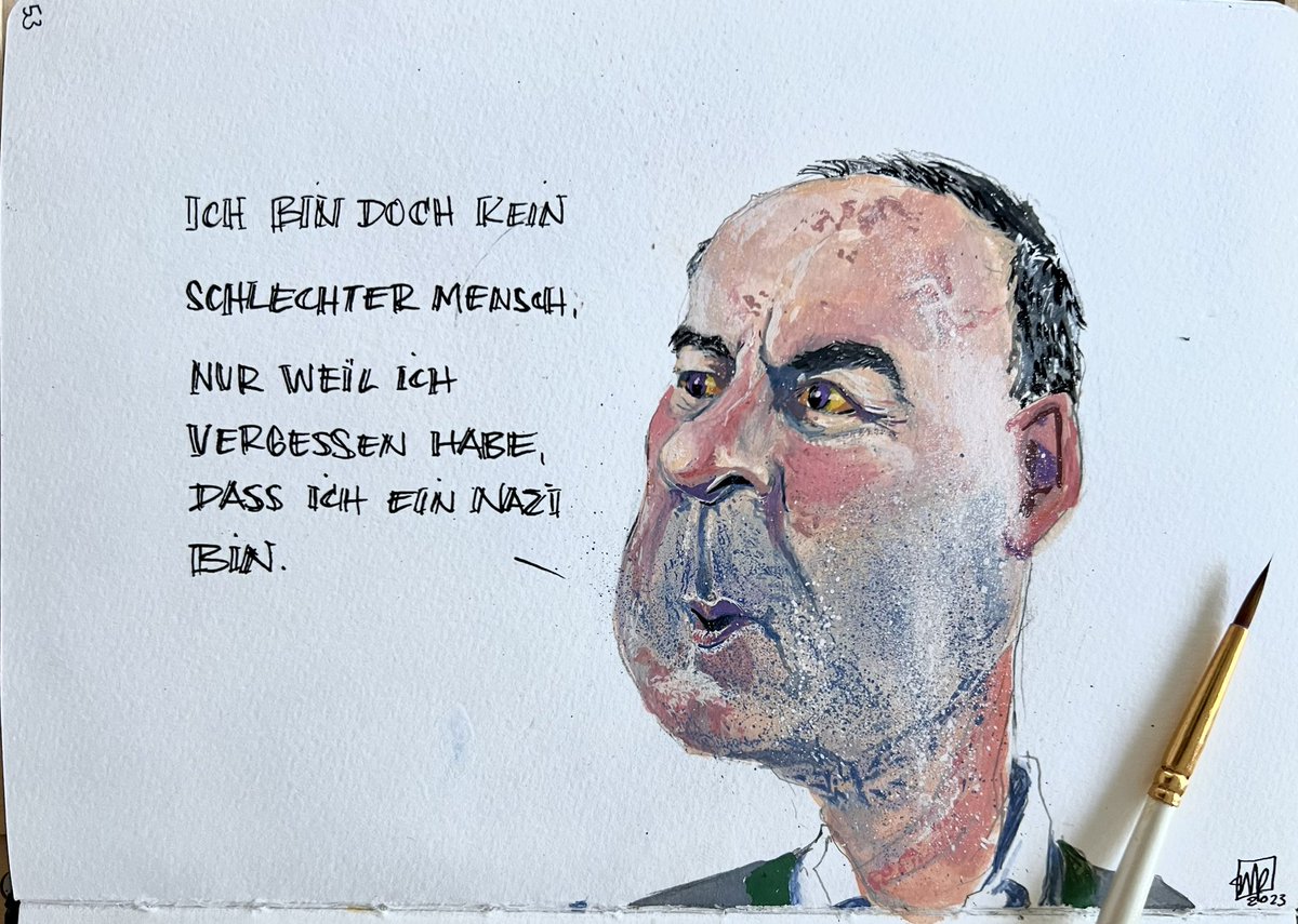 Aktuelles aus meinem Skizzenbuch.
#Karikatur