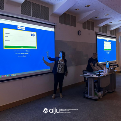 AIJU_Tecnologi's tweet photo. During this week, #AIJU staff presented in Dublin, at @ucddublin  the digital educational content platform for teachers and parents of children with special educational needs.

#ErasmusPlusProjects #insideproject https://t.co/ArkzP8zQFM