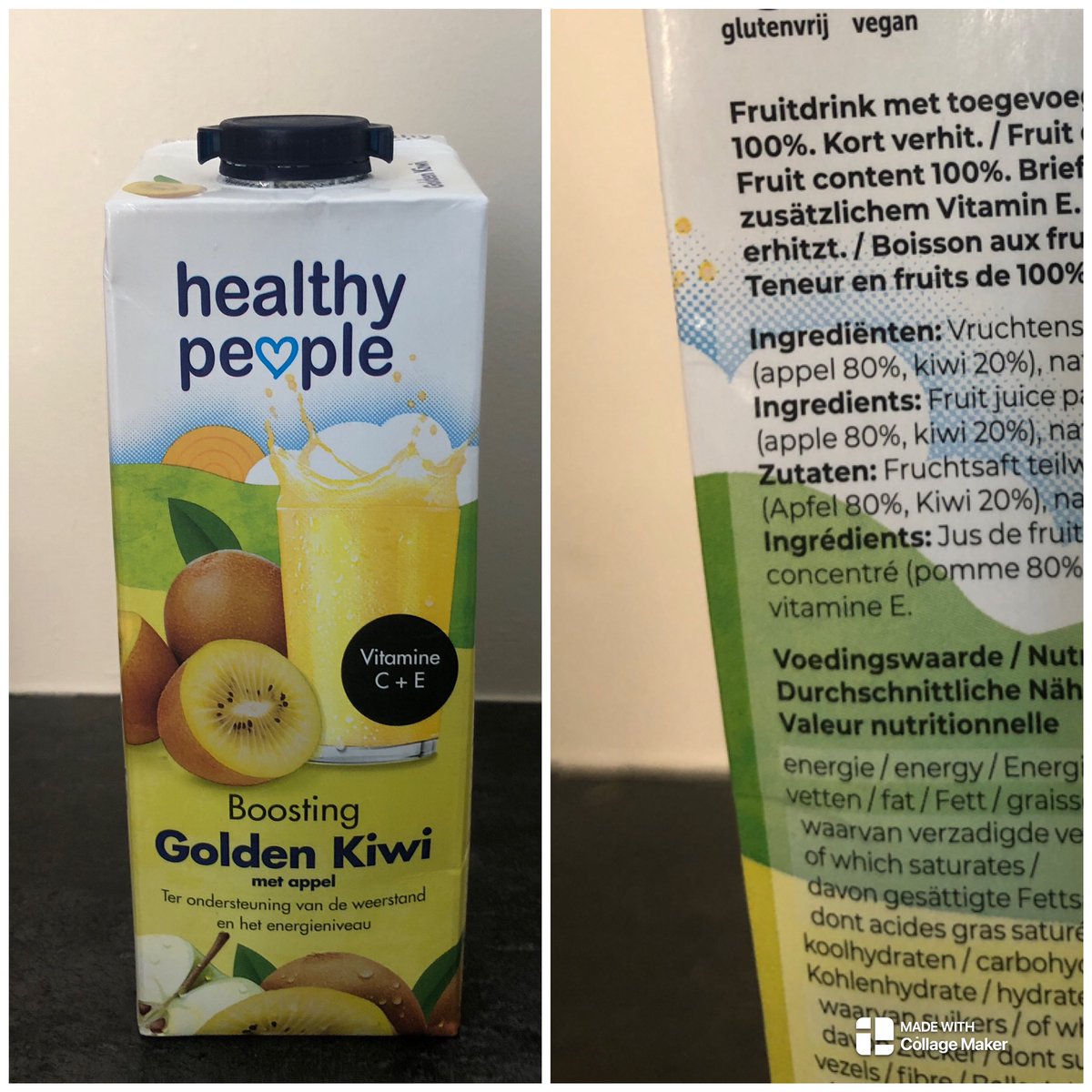 MaidaRobert's tweet photo. Kiwi-sap: voor 80% uit appel gemaakt🙈
Hetzelfde geldt voor granaatappelsap van #healthypeople
Gewoon appelsap dus https://t.co/Kz0yKWjh7C