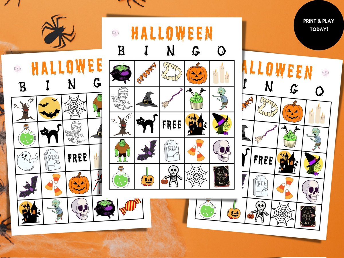 EsaKreates's tweet image. 🎃Spooky Season 👻 is almost here! Is anyone looking for Halloween games or activities? Please visit my Etsy shop for all available Halloween items. Fun &amp;amp; Spooky for kids and adults 😱👻⬇️ Click the link below to my shop! Or link in my bio! ✨️
esakreates.etsy.com/?section_id=39…