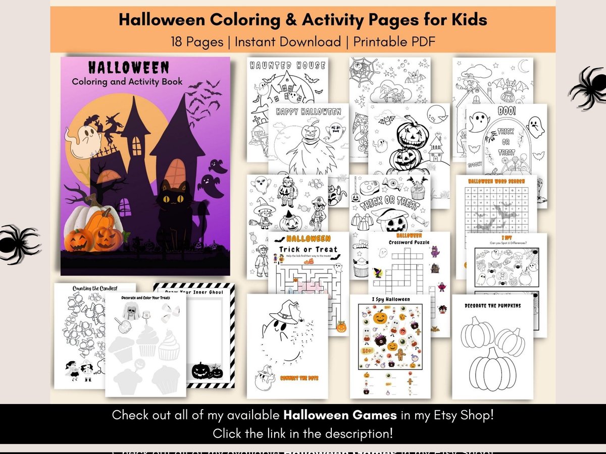 EsaKreates's tweet image. 🎃Spooky Season 👻 is almost here! Is anyone looking for Halloween games or activities? Please visit my Etsy shop for all available Halloween items. Fun &amp;amp; Spooky for kids and adults 😱👻⬇️ Click the link below to my shop! Or link in my bio! ✨️
esakreates.etsy.com/?section_id=39…