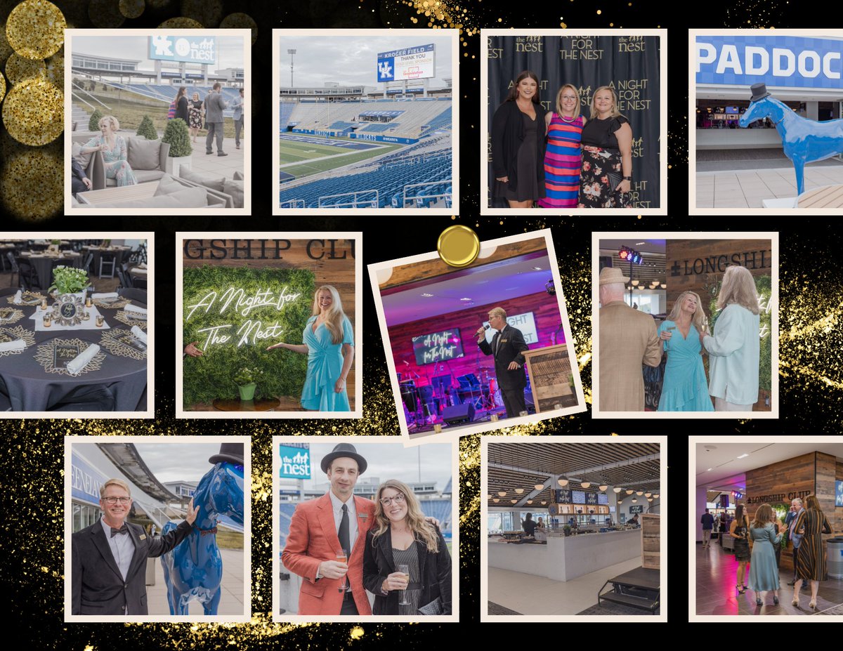 There's still time for you to get your tickets for our fabulous annual gala, A Night for The Nest, on Saturday, September 23rd at The Longship Club at Kroger Field! Learn all about it, and purchase your tickets before they sell out!
Visit thenestlexington.org/event/nftn TODAY!