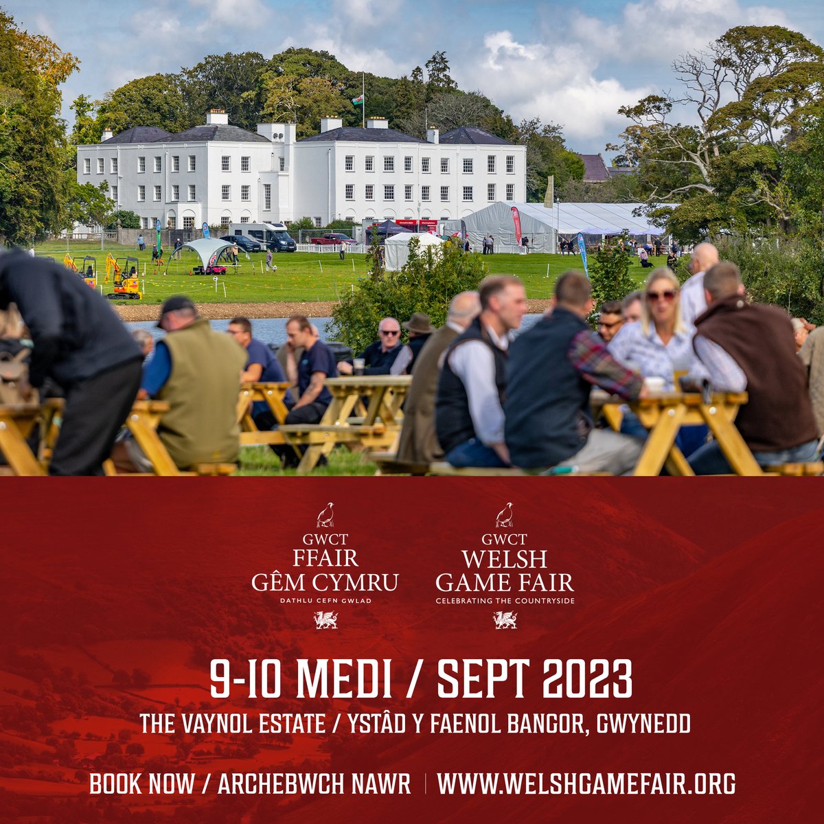 Today is your last chance to get cheaper 'early bird' tickets to The Welsh Game Fair! Save 20% by purchasing your tickets online in advance. See you tomorrow at The Vaynol!