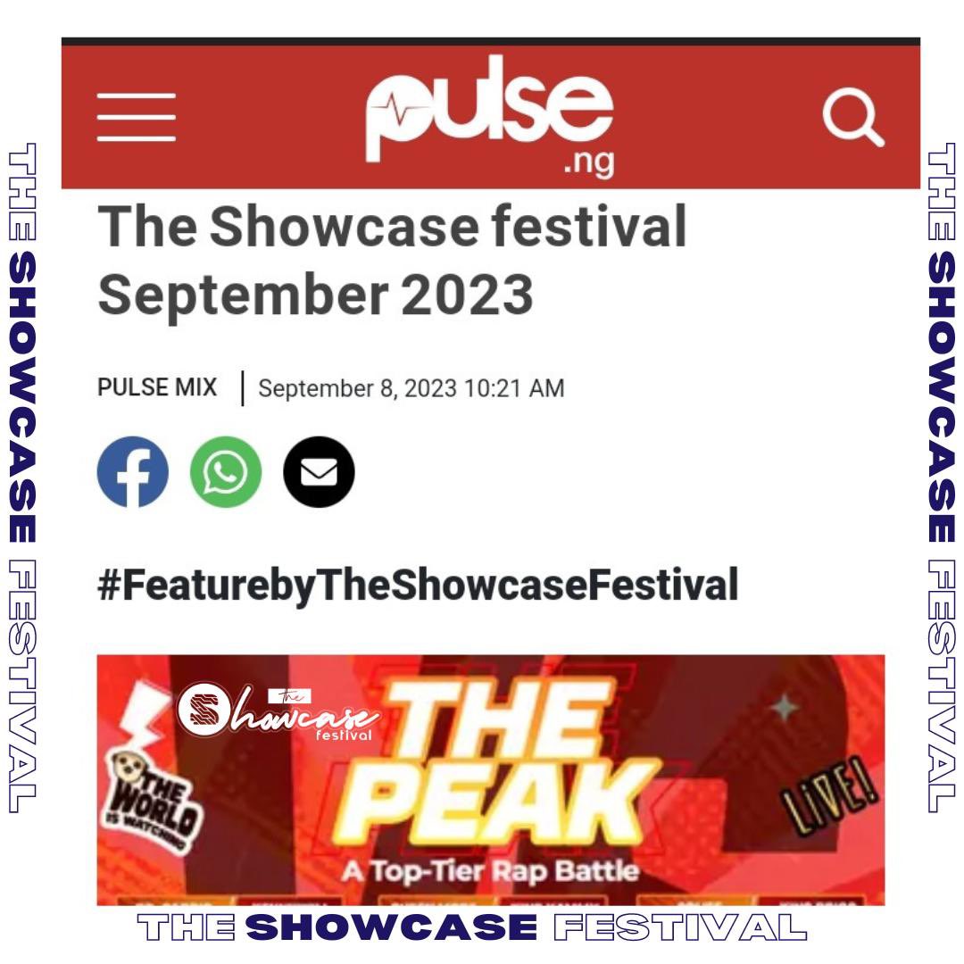 TheshowcaseFest's tweet photo. Exciting news! Our rap battle event featured by @PulseNigeria is just around the corner. 🎤🔥🌍 

Get ready to witness greatness! Don't miss out! 🐼🌍

#TheShowcase #TheShowcaseFest #TheWorldIsWatching https://t.co/Pg8EMJOIxg