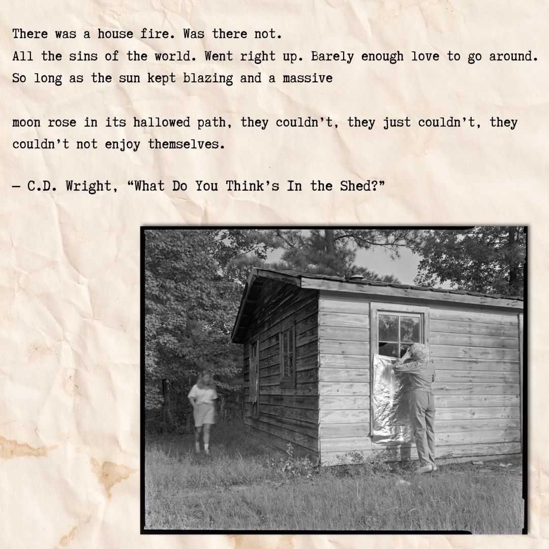 oxfordamerican's tweet image. The rediscovery of the photos featured in Johnson’s “Once Was Lost” was serendipitous, but the story doesn’t end there! Johnson’s old friend, C.D. Wright, wrote a poem inspired by the collection. You can read it here: oxfordamerican.org/magazine/item/…

#ReadOA #Issue92 #OxfordAmerican