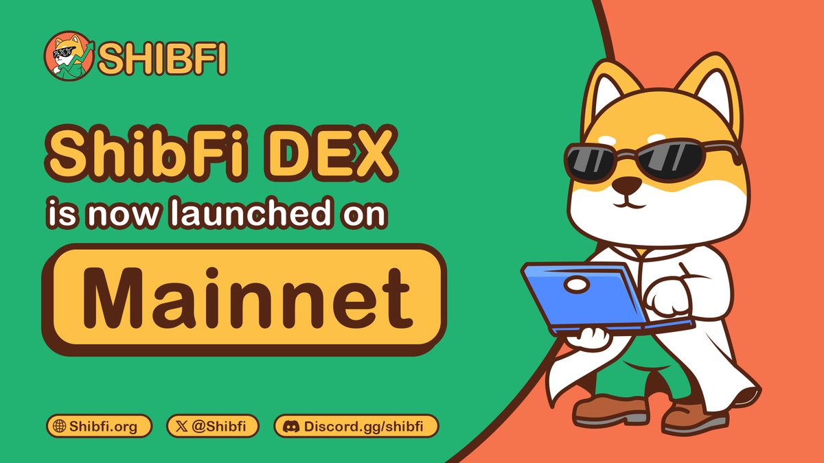 shibfi's tweet photo. 🌐ShibFi DEX Mainnet is now LIVE🌐

Exciting news for the #Shibarium community! #ShibFi DEX is now officially live on Mainnet, offering you a revolutionary trading experience on the #ShibariumChain

Discover the ShibFi Advantage👇

#SHIBARMY #SHIBA $SHIB $BONE #SummerOfShibarium https://t.co/CSOxkxgagM