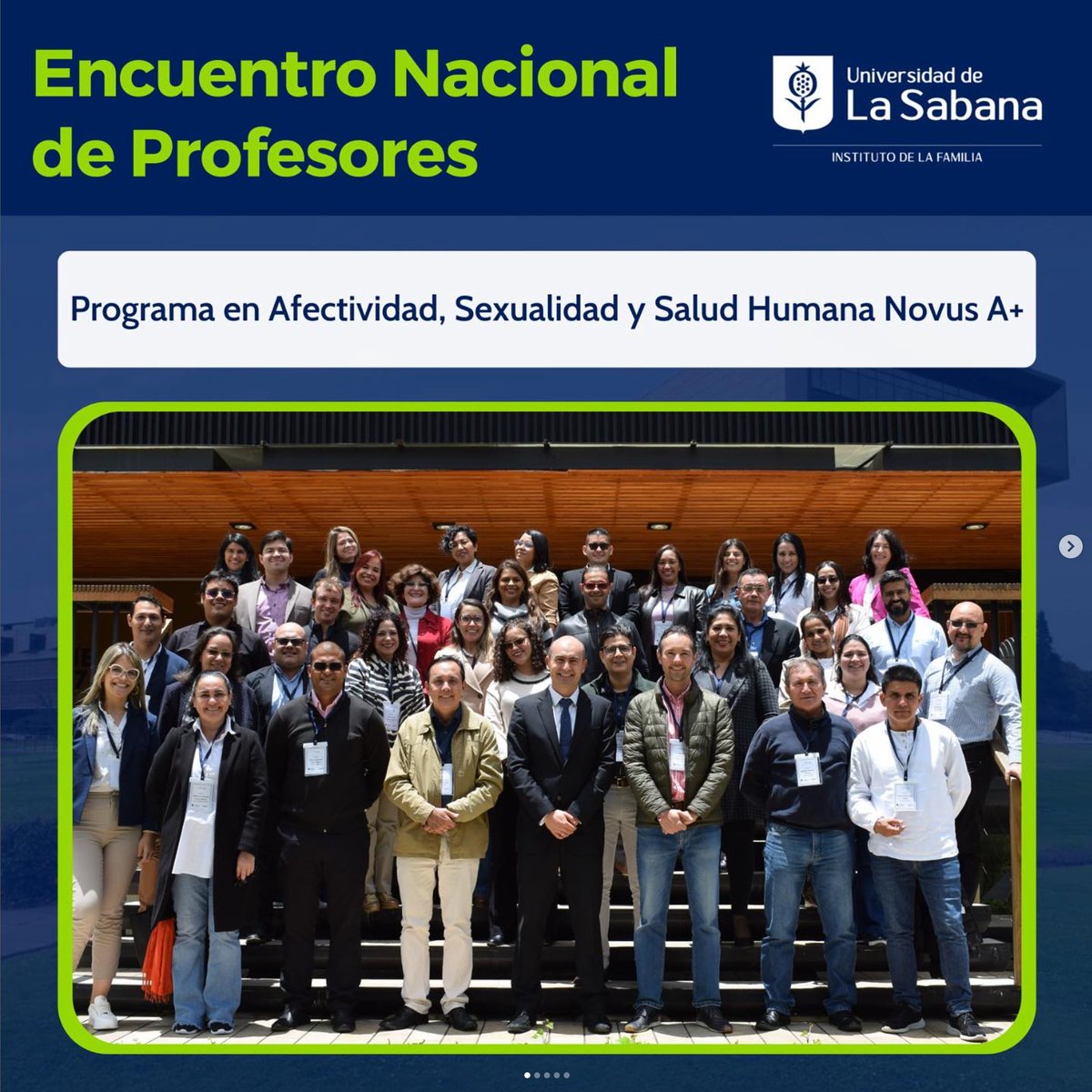 Inició el encuentro Nacional de profesores titulares del Programa en Afectividad, Sexualidad y Salud Humana Novus A+ 

Hoy trabajaron en la relevancia de la afectividad y la sexualidad en el proceso educativo y desarrollaron un taller sobre nuevas metodologías de aprendizaje