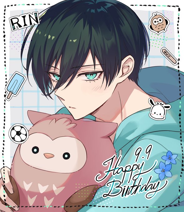 🩵りん誕生日おめでとう～🎉
#糸師凛誕生祭2023
#糸師凛生誕祭2023 