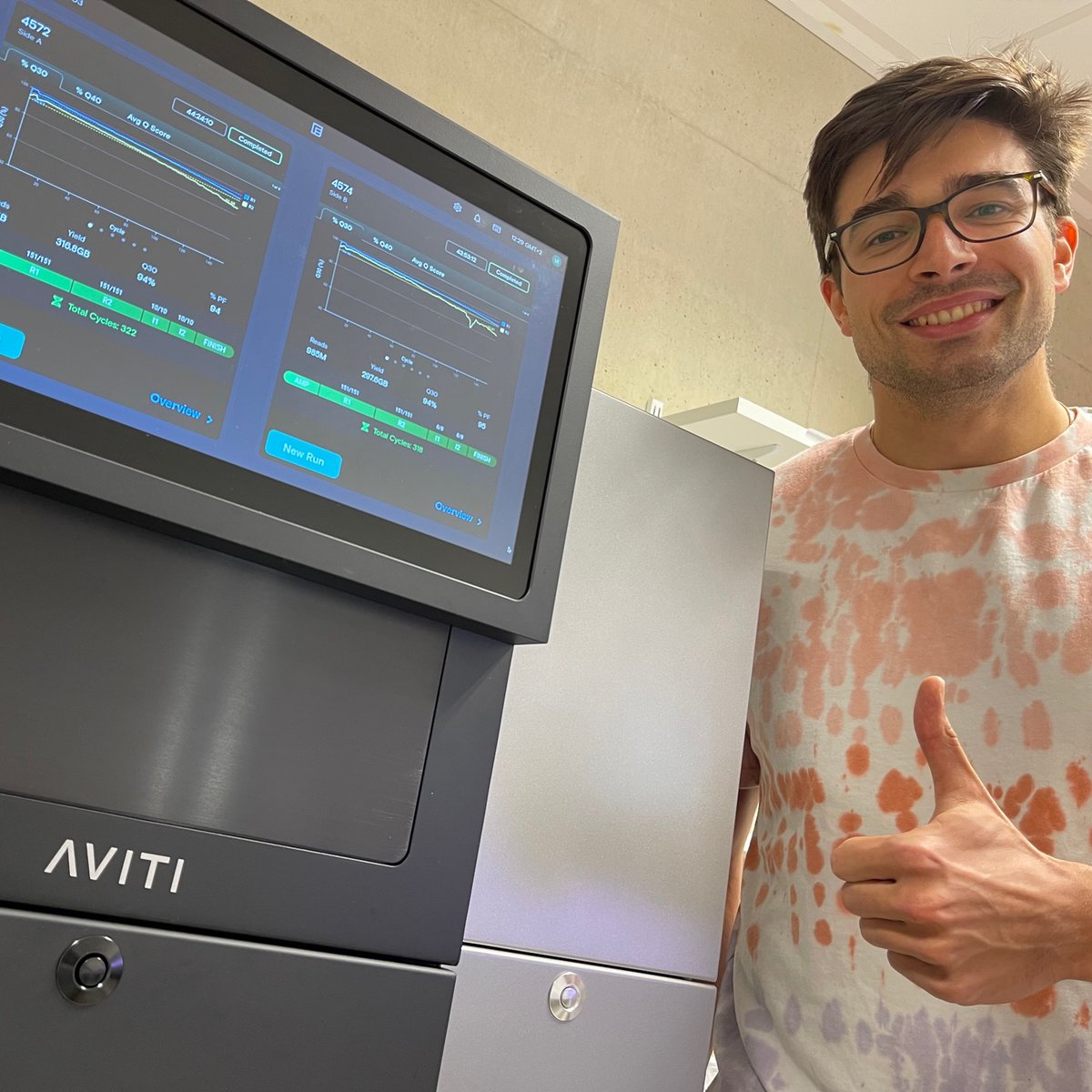Successfully sequenced 13 different library types so far... On to 100 ? #AVITI100strong #AVITI #Elembio @VIBtechnologies @VIBLifeSciences @ElemBio
