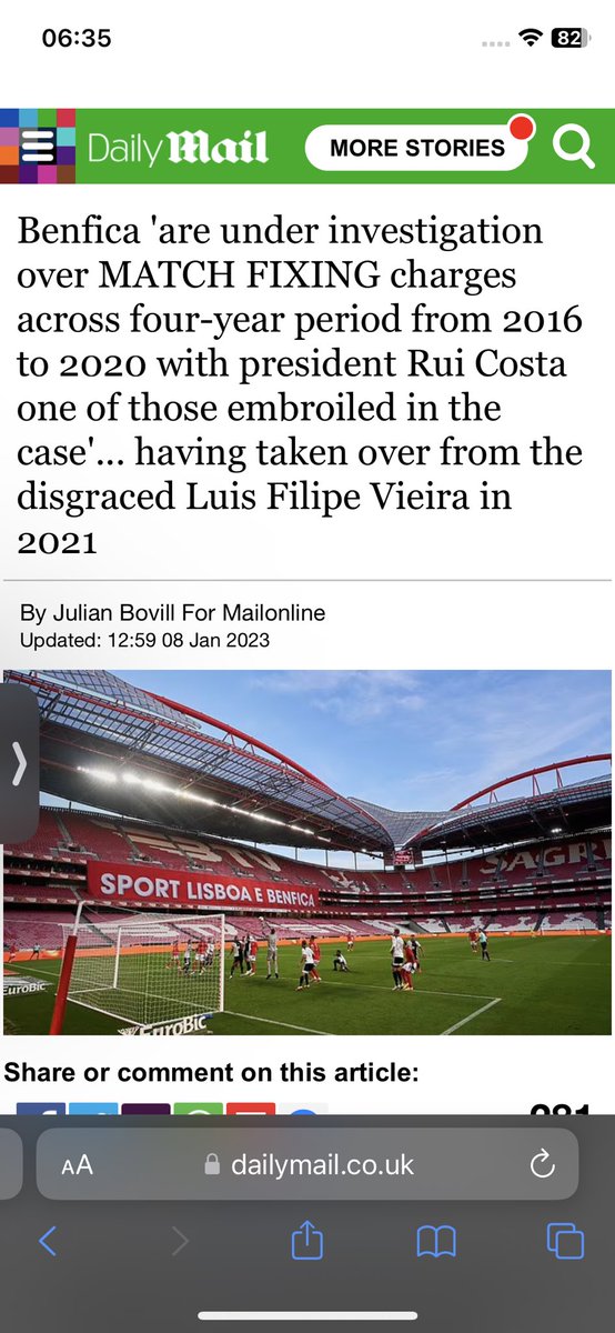 Heldertmf's tweet photo. @Pml1981 @PedroAmado2310 Meio milhão são trocos comparado com os 700 milhões que o presidente do teu clube roubou ao BES. E não fica por aí https://t.co/IyxOGfZyHH