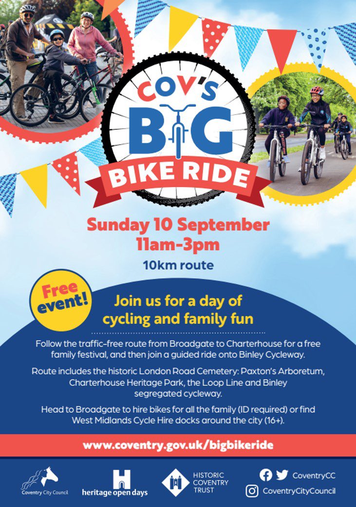 Dont forget about our Big Bike Ride this Sunday! With a BBQ, Face Painting, Cakes and more, why wouldn’t you come down! We will have Bacon Rolls &amp; Juice from 10am for our Bike Riders too! Don’t worry, our Sunday Lunch Menu will be on as well!