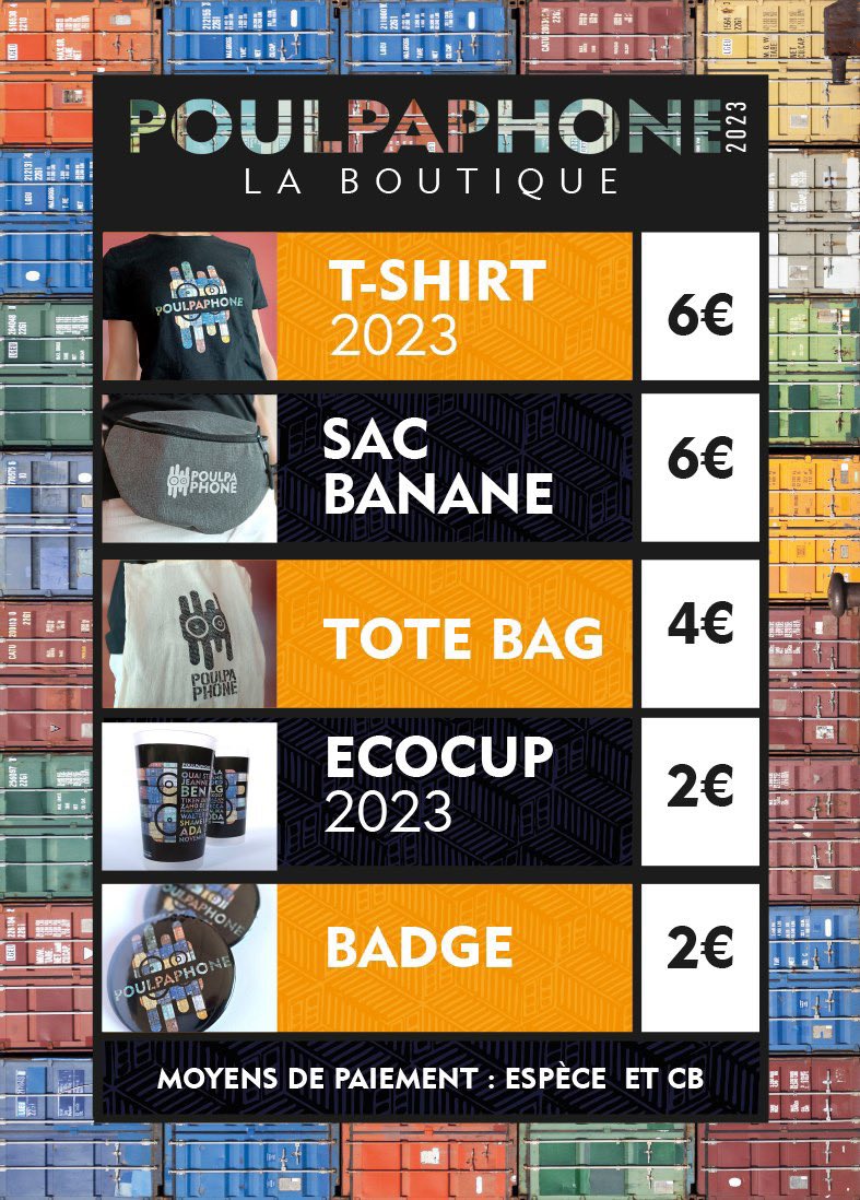 Cette année, le POULPAPHONE ouvre sa boutique ! Let’s Go ! 
#poulpaphone #boutique