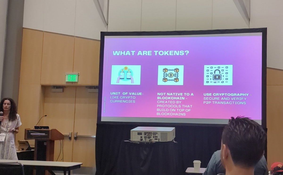 How is #crypto going to impact your business as a tech integrator? <a href="/harpieio/">Harpie</a>'s @blockchainmom_ says integrators should care because it's going to become part of our everyday interactions and transactions  #CEDIAExpo @CEDIAExpo #cryptosecurity
