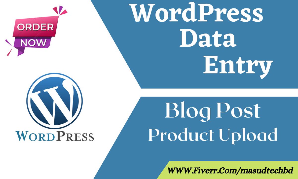 masudtechbd's tweet image. Hello Gentleman. I am a WordPress-related expert. I provide all kinds of services related to WordPress. Please inbox to discuss details.
#wordpress #blogpost #contentupload

fiverr.com/s/w4AlA8