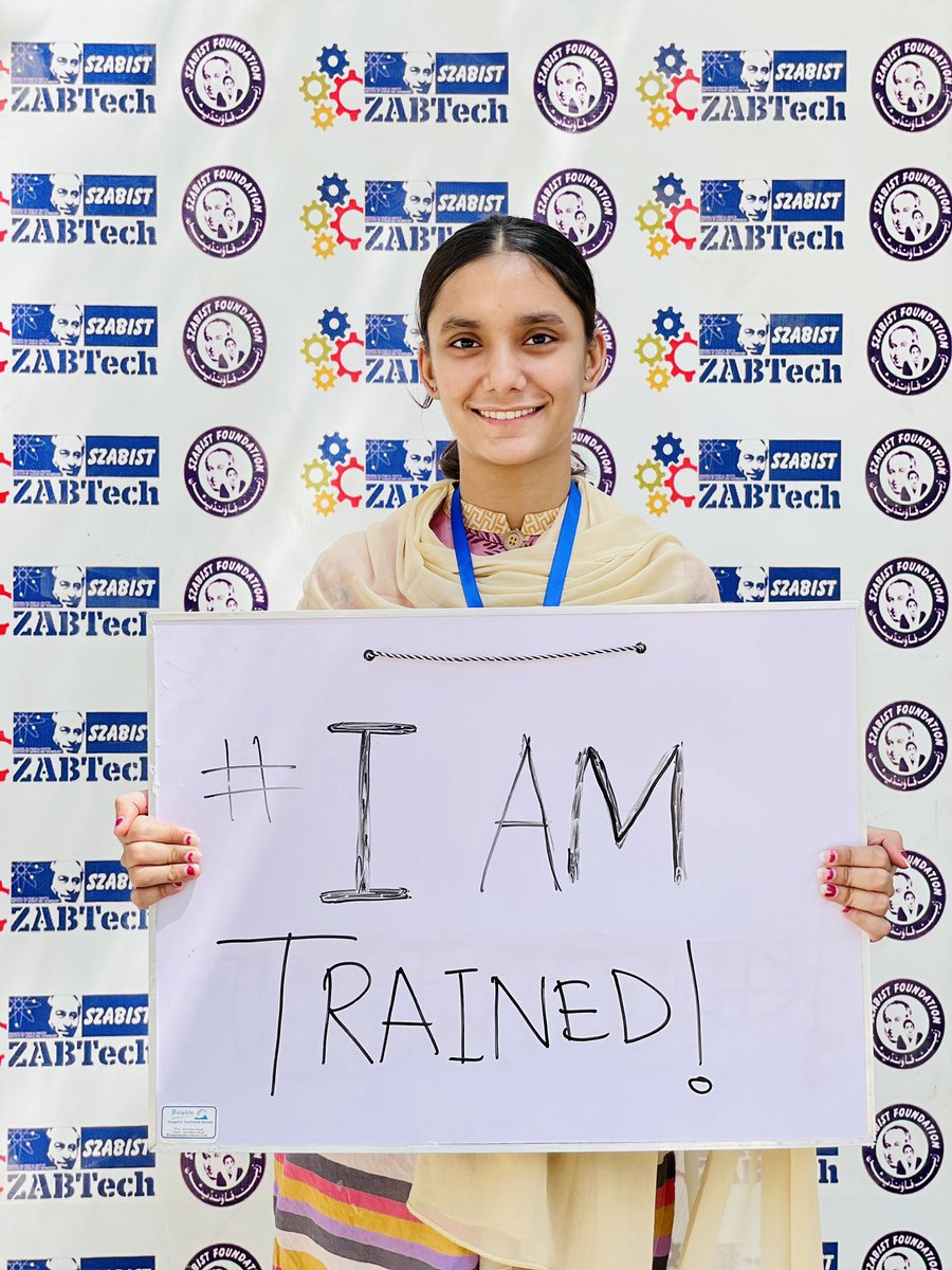SzabistZabtech's tweet photo. SZABIST ZABTech Larkana celebrating International Literacy Day with full spirit. Students representing their positive affirmations as a sign of literacy and confidence.
#szabistzabtechitve #eachoneteachone #Larkana #TVET #InternationalLiteracyDay #literacymatters #skillispower https://t.co/i4Nd35kLdm