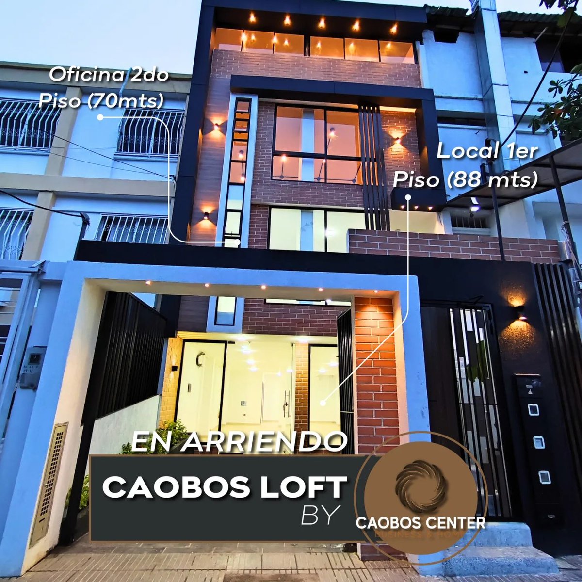 CaobosCenter's tweet image. ¿Buscas un local comercial o una oficina en Cúcuta? 📷
Tenemos lo que necesitas: local comercial y oficina en Caobos Loft, ubicado en la zona rosa de la Ciudad, cerca de la zona de gastronomía, financiera y comercial de la ciudad. 📷