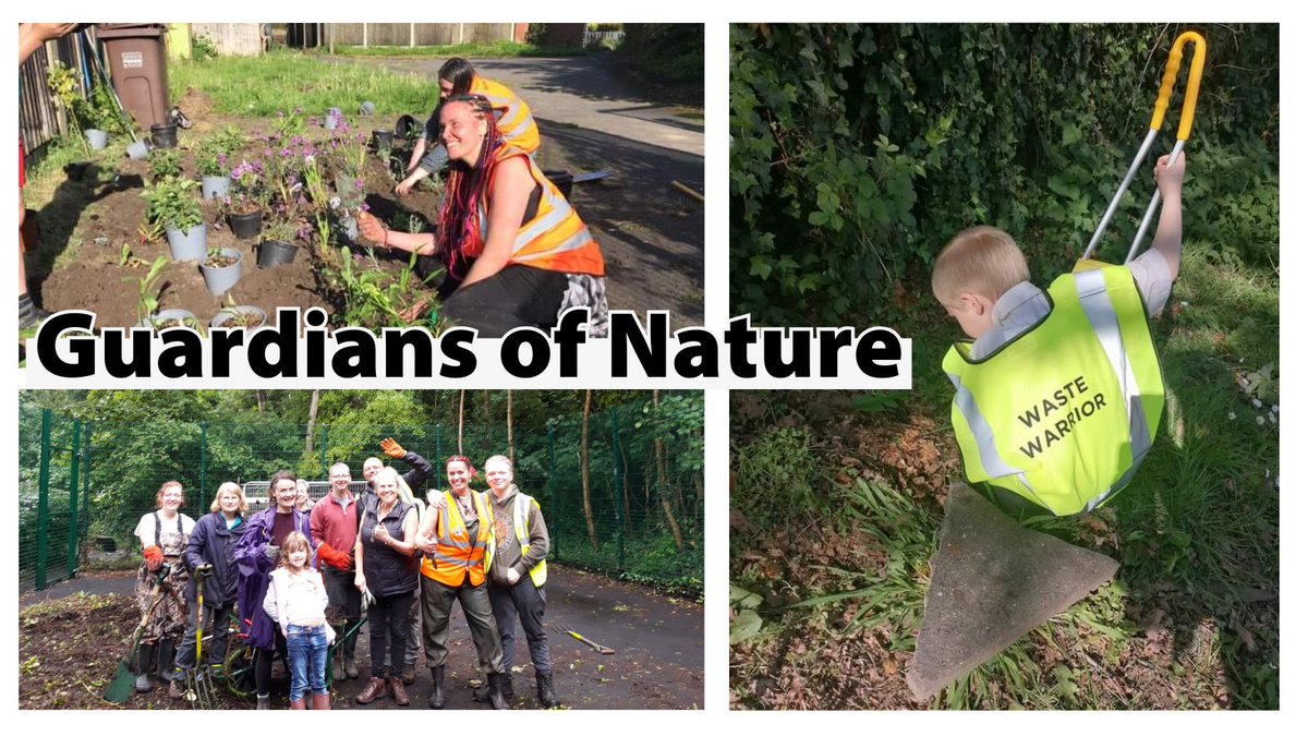 Well done Guardians of Nature - a wonderful group of volunteers, led by #TeamYHG resident, Afka, who've reinvigorated a disused allotment, & have two litter-picking teams-the Waste Warriors & the Mini Waste Warriors-thanks to 9 yr old resident, Lexi! @southribblebc #YouMatter