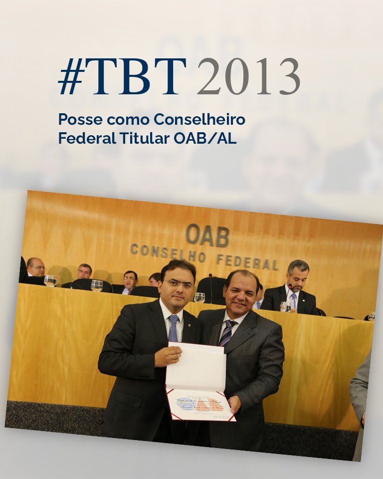 fpaivaal's tweet photo. Hoje, compartilho com muito orgulho e emoção este momento especial: minha posse como Conselheiro Federal Titular por Alagoas, no CFOAB, em 2013, ao lado do nosso Bâtonnier Marcus Vinícius Furtado Coelho.
#TBT #Orgulho #OABAL #CFOAB #Justiça #Compromisso #Dedicação https://t.co/evMbygBhPs